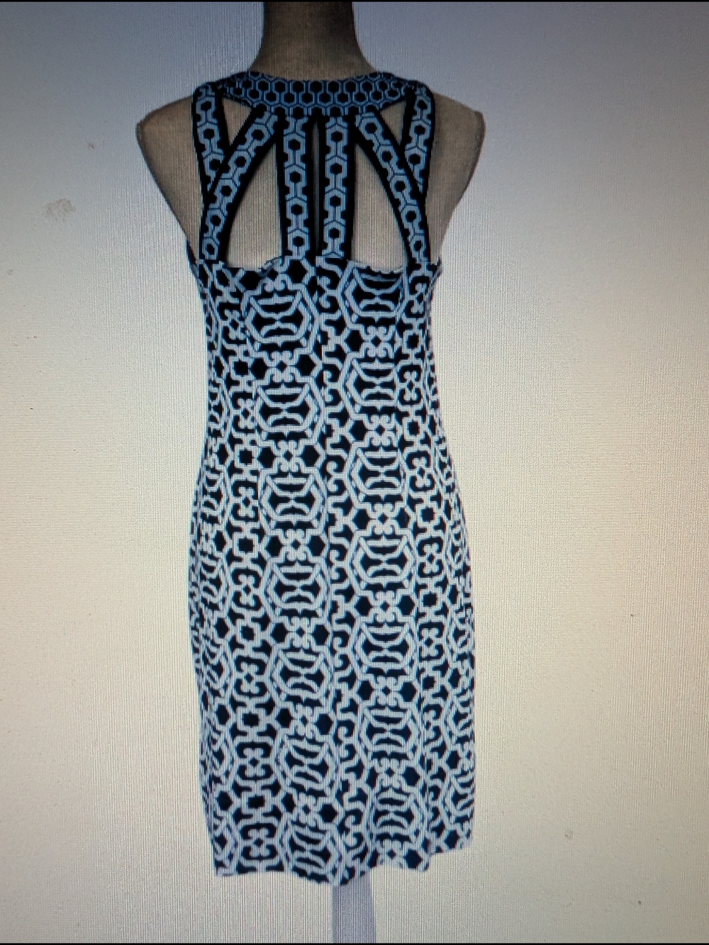 Gretchen Scott Designs Isosceles Rio Blues Strappy Dress - Picture 2 of 4